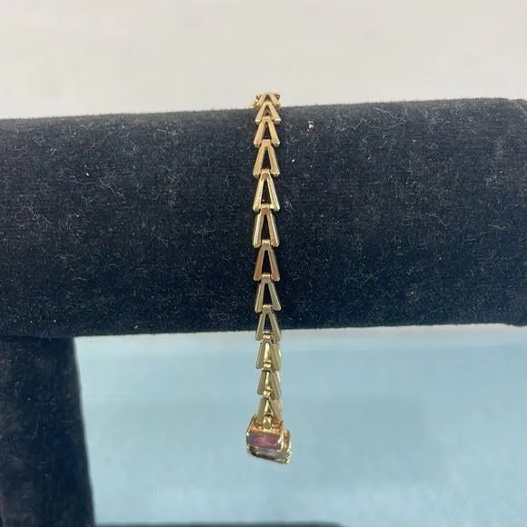 14ktMulti Stone Bracelet
