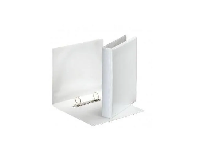 Alpha Presentation Binder 2 Rings A4, 38mm Spine, White (204)