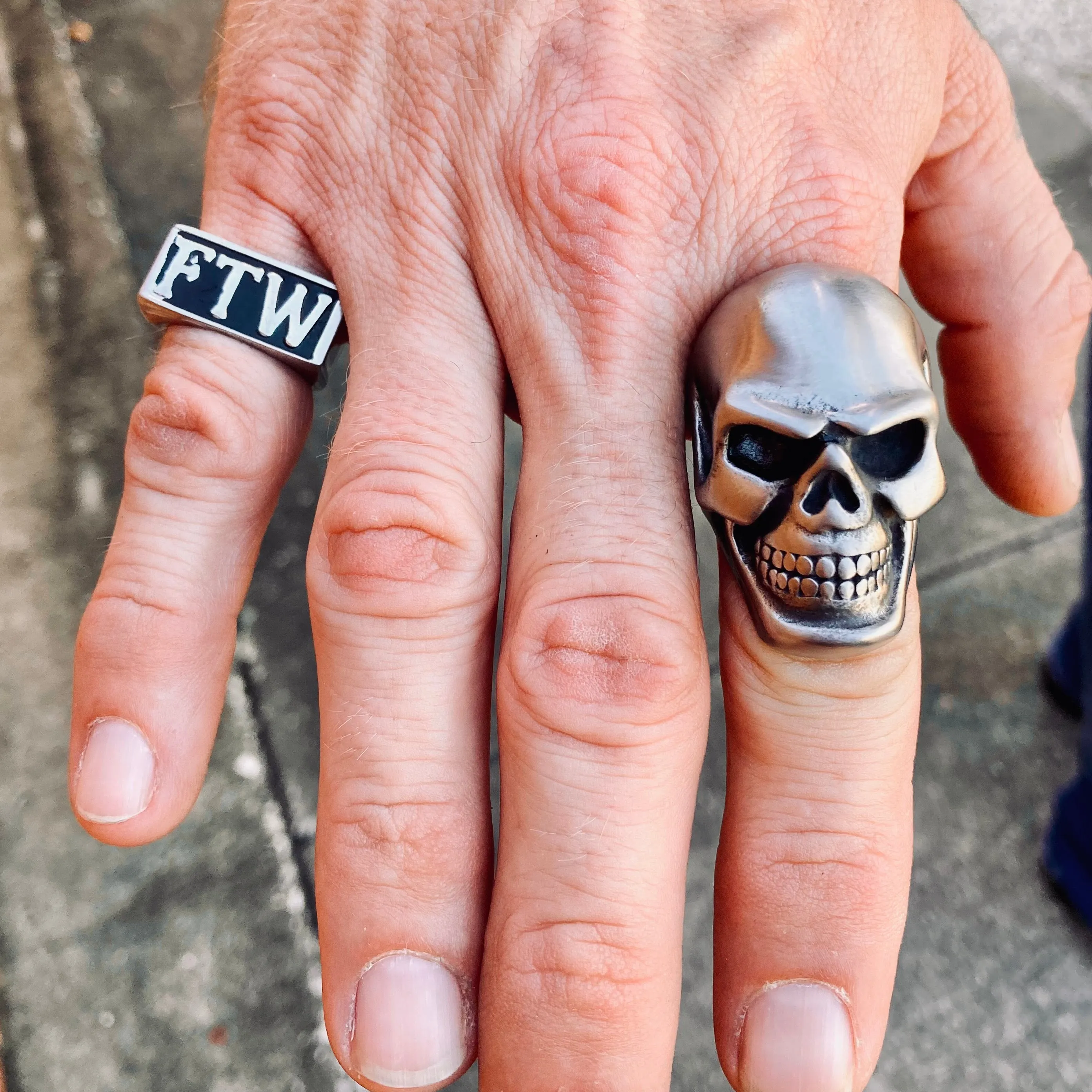 Bone Crusher - Jimmy XL - Skull - Brushed - R183