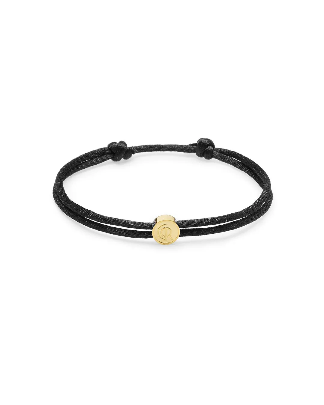CR SATIN CORD - BLACK/GOLD