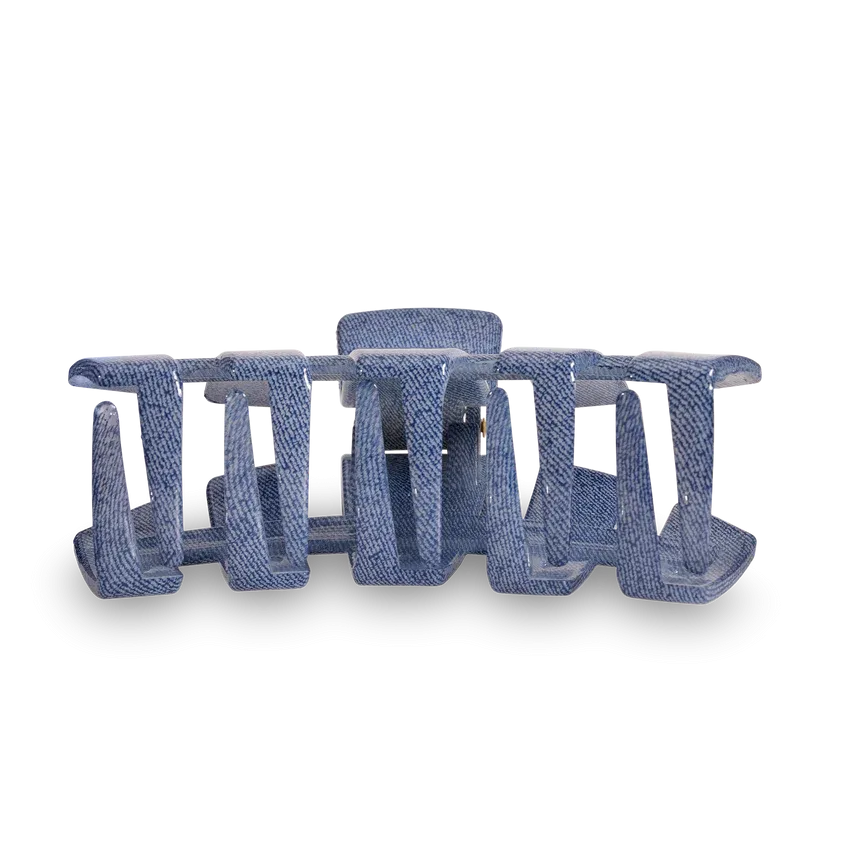 Denim Hair Clip