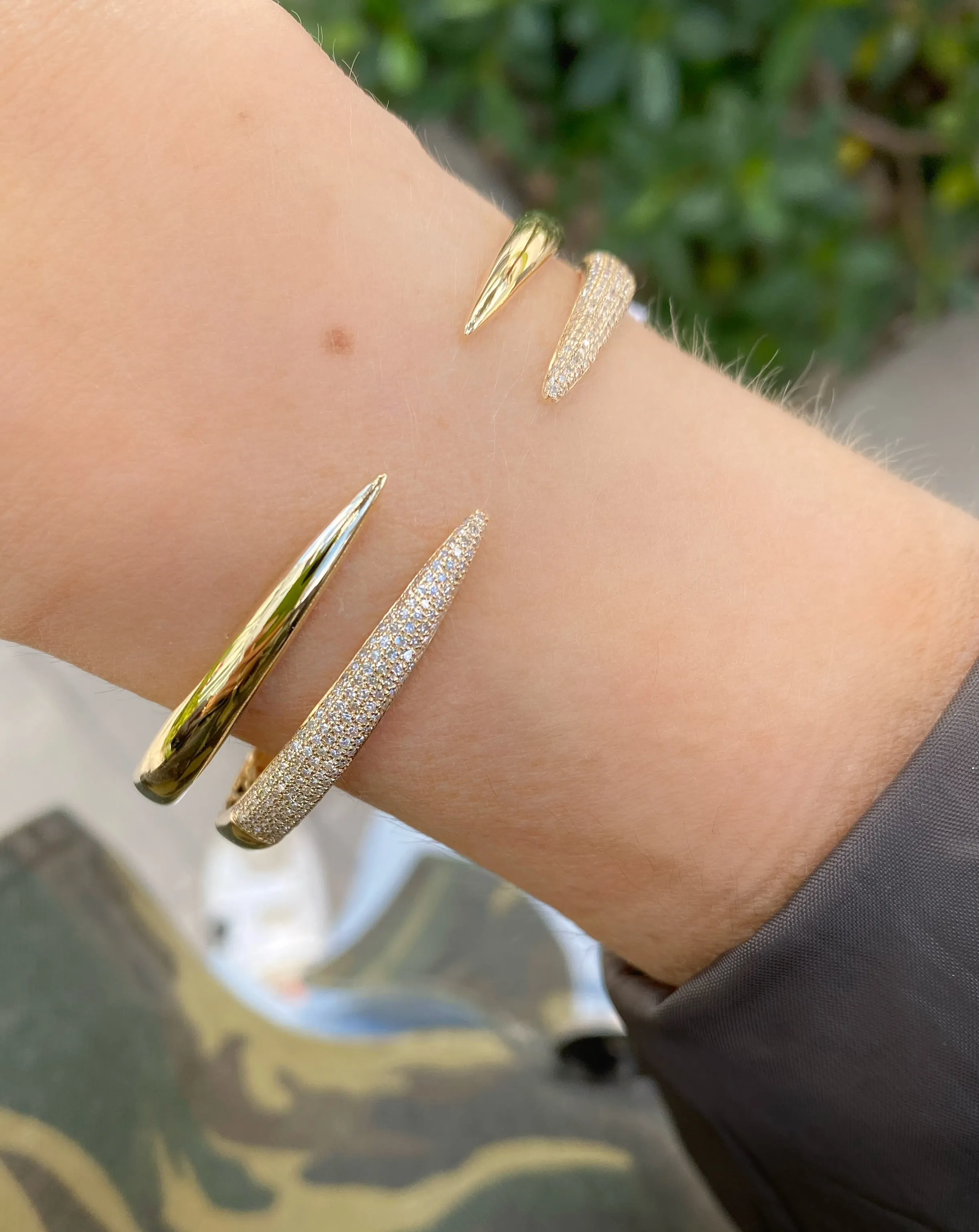 Diamond Claw Bangle