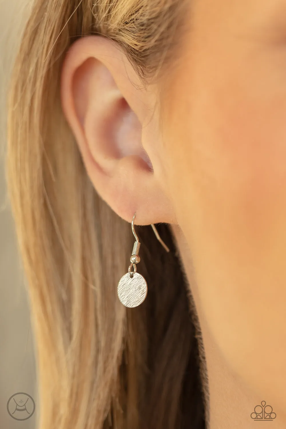 Dont Get Bent Out Of Shape Silver-Necklace