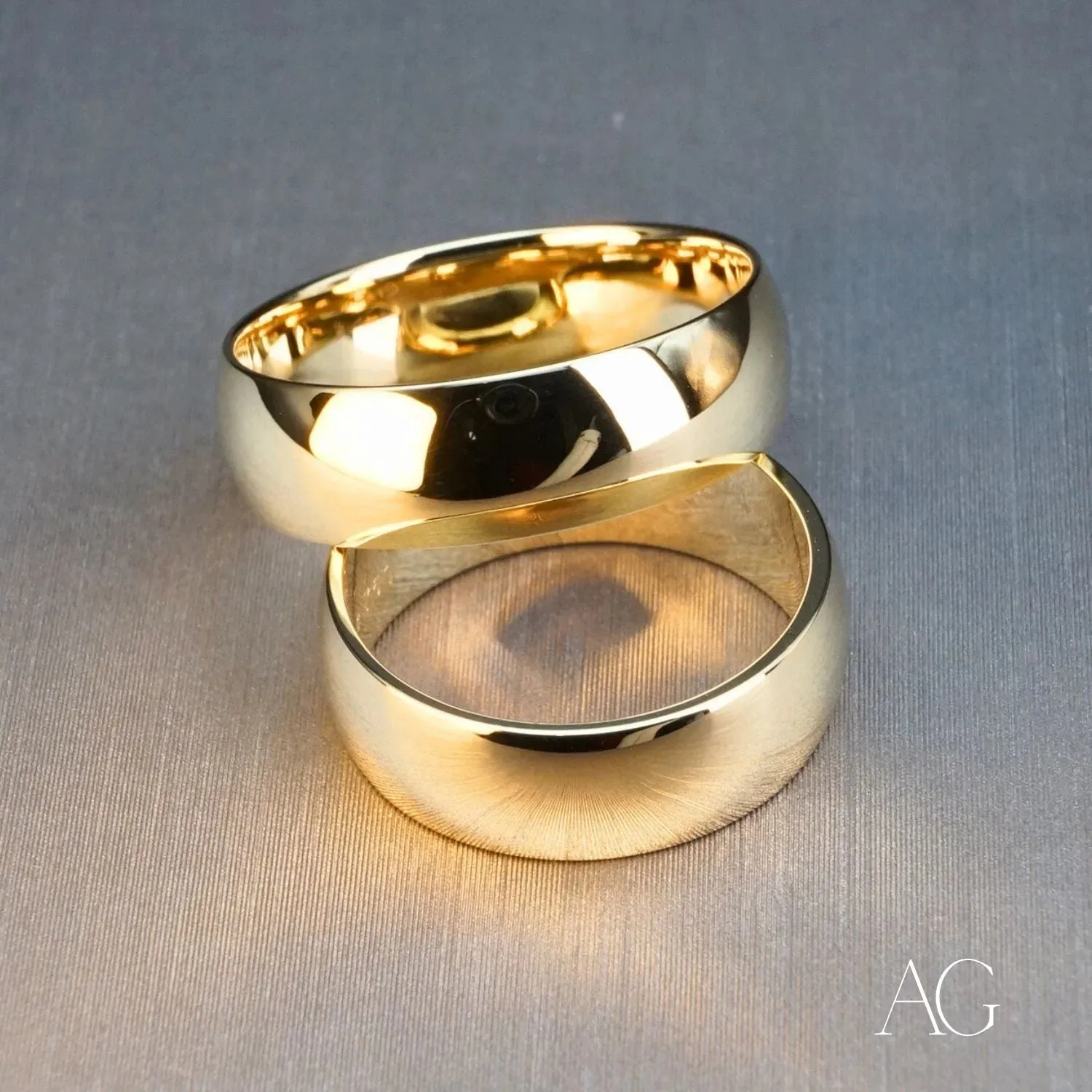 Eternal Love 18k Wedding Band