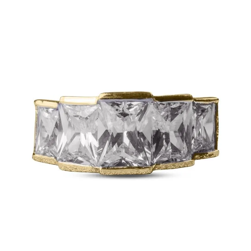 Infinity Half Eternity Ring