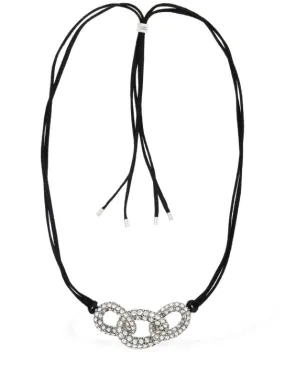 Isabel Marant   Funky ring crystal choker 