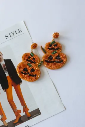 Jack O' Lantern Earrings