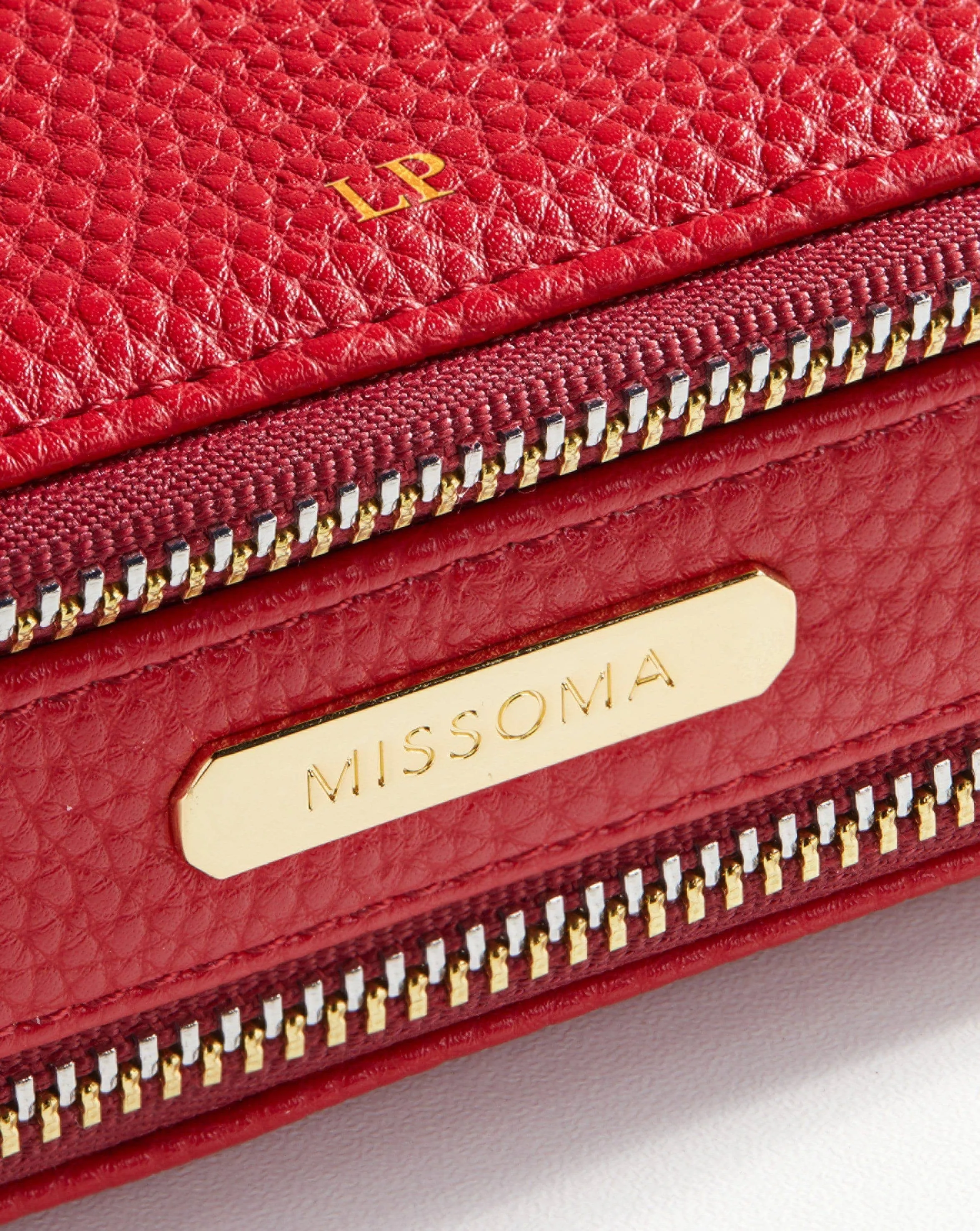 Large Jewelry Case | Berry Red
