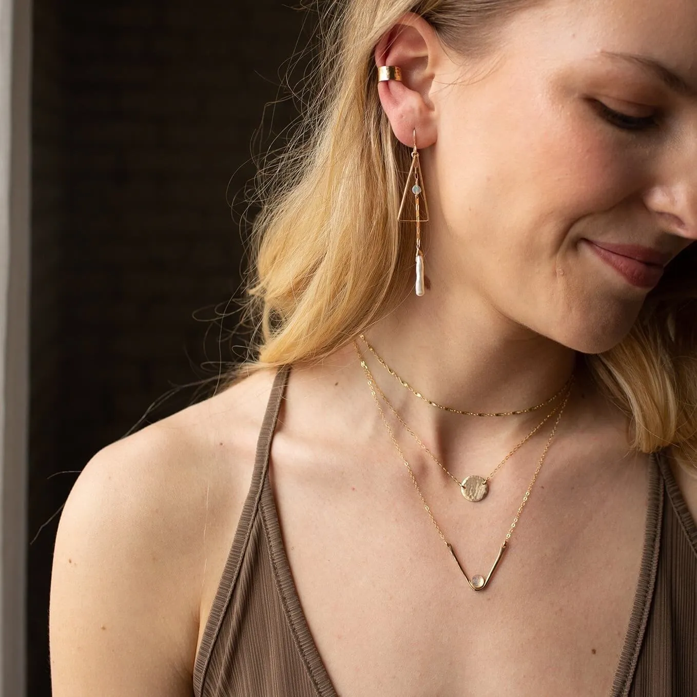 Mini Moon Necklace