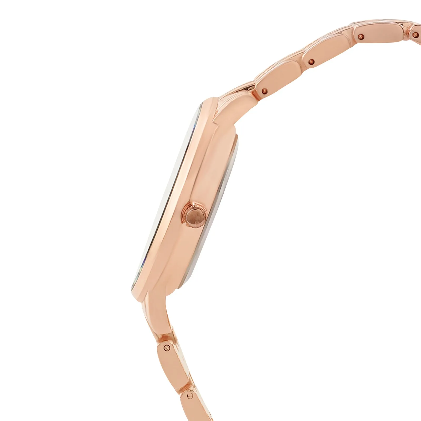 Mini Nebula White Dial Rose Gold Watch