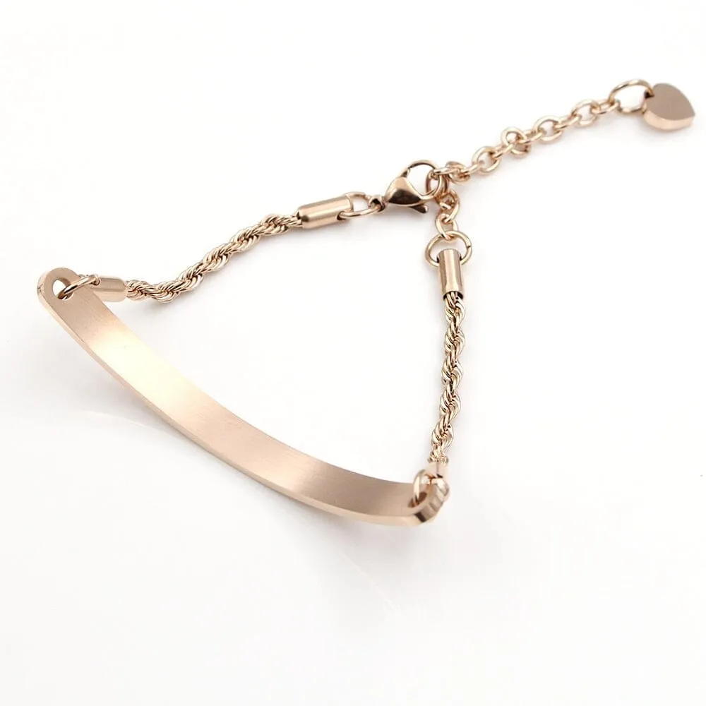 Not Sisters By Blood But Sisters By Heart Bracelet
