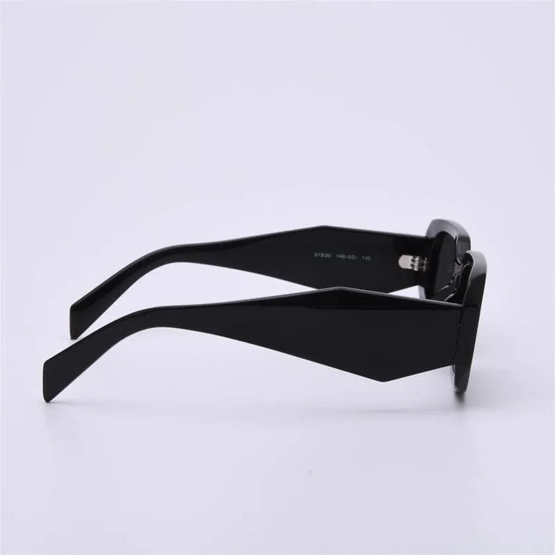 Sunglasses For Men and Women Summer Style Anti-Ultraviolet 17WF Retro Square Plate Full Frame Brand Glasses Random Box