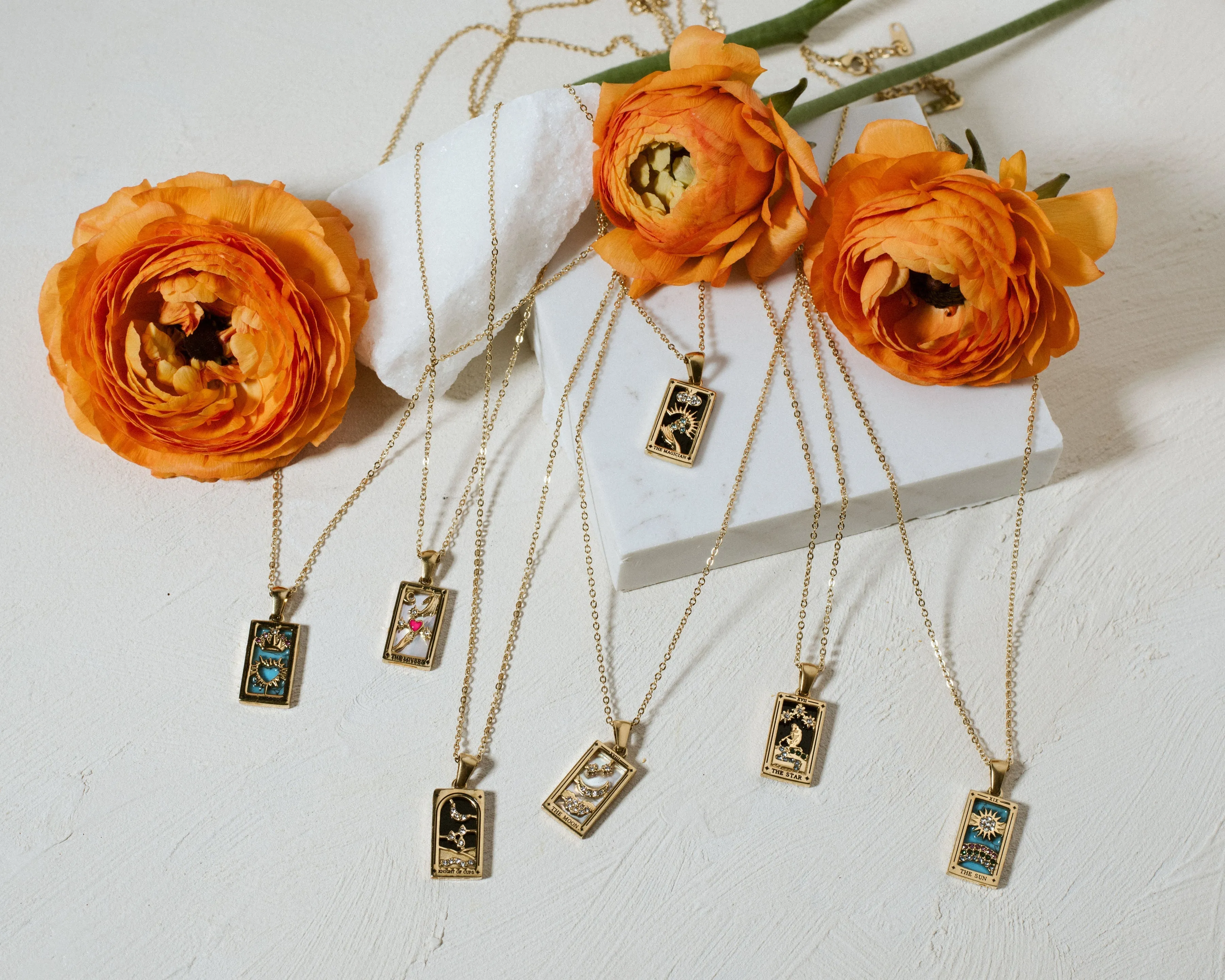 The Sun Tarot Necklace