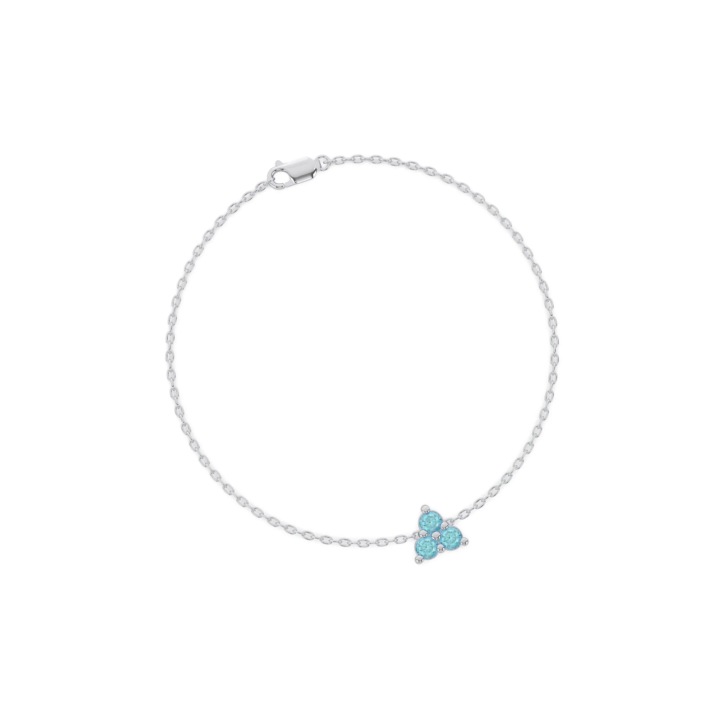 Trillium Birthstone Bracelet