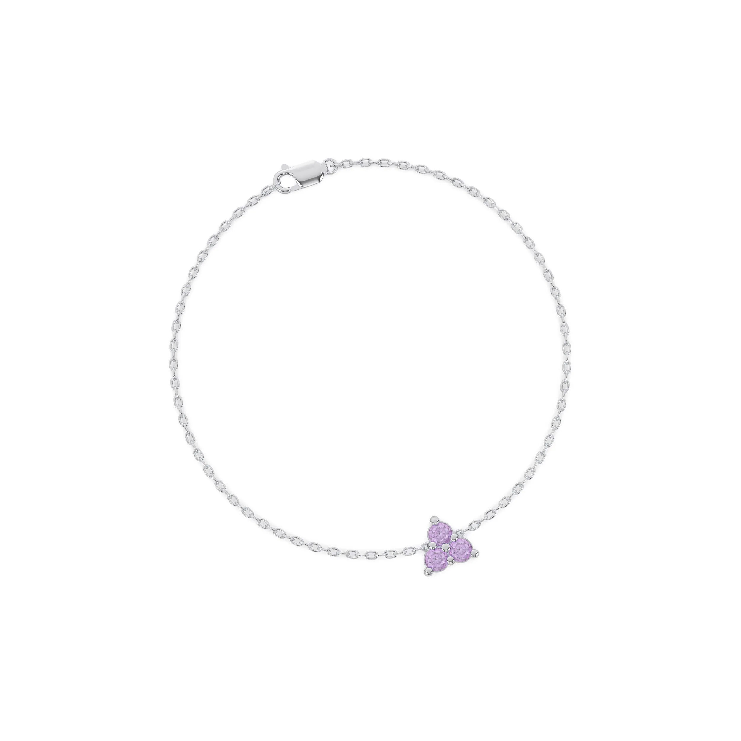 Trillium Birthstone Bracelet