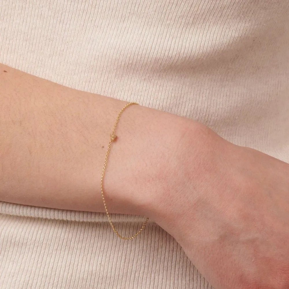 Trillium Birthstone Bracelet