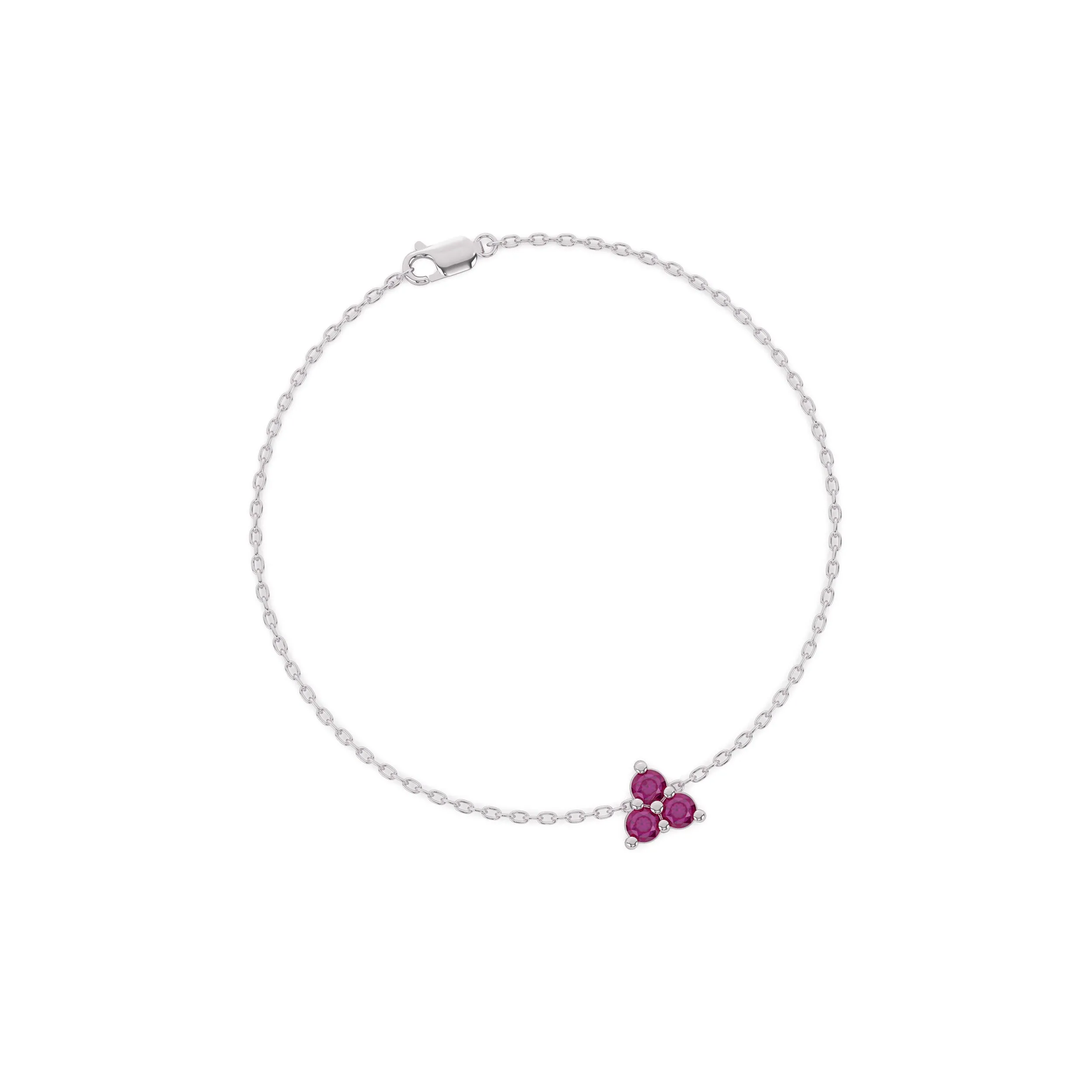 Trillium Birthstone Bracelet