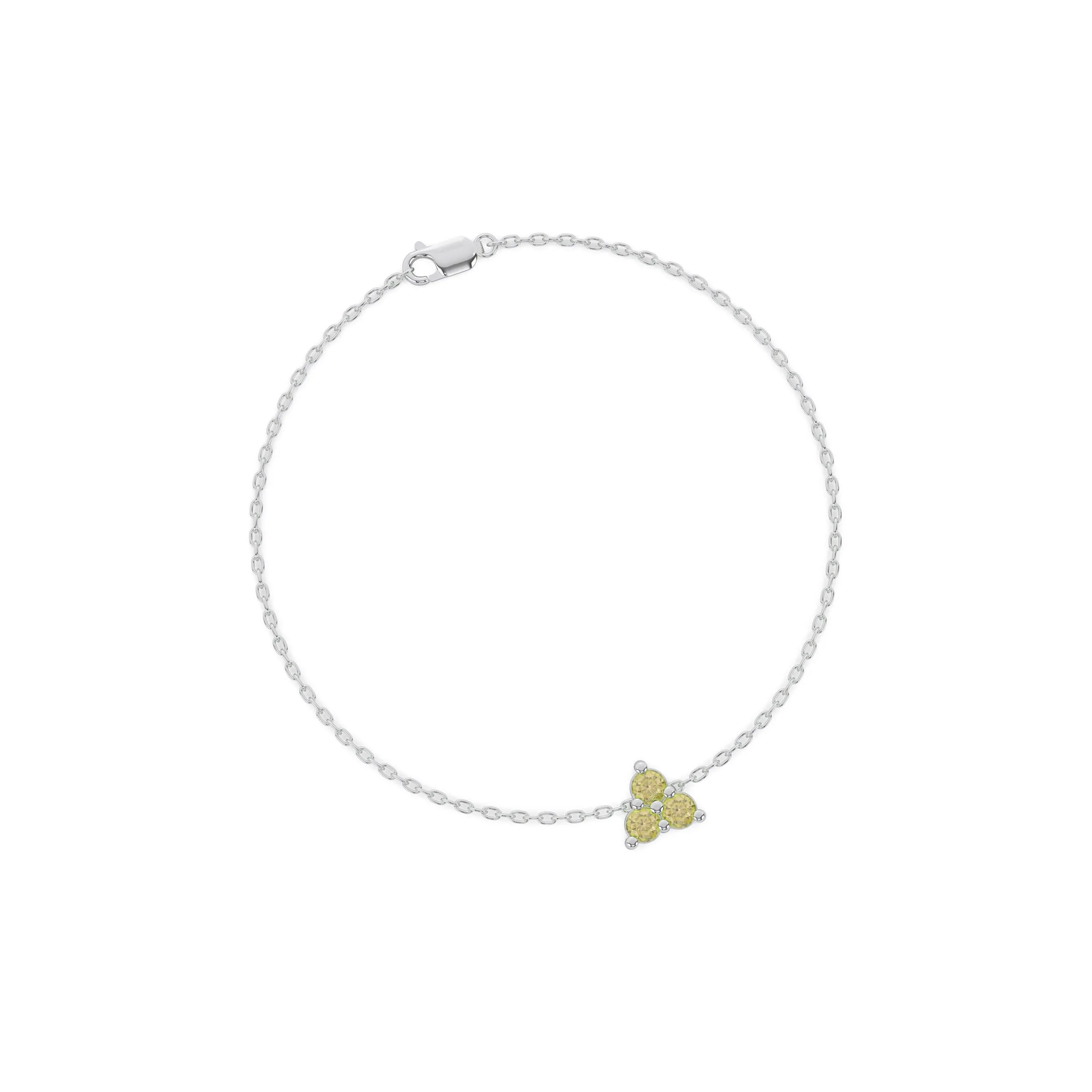 Trillium Birthstone Bracelet