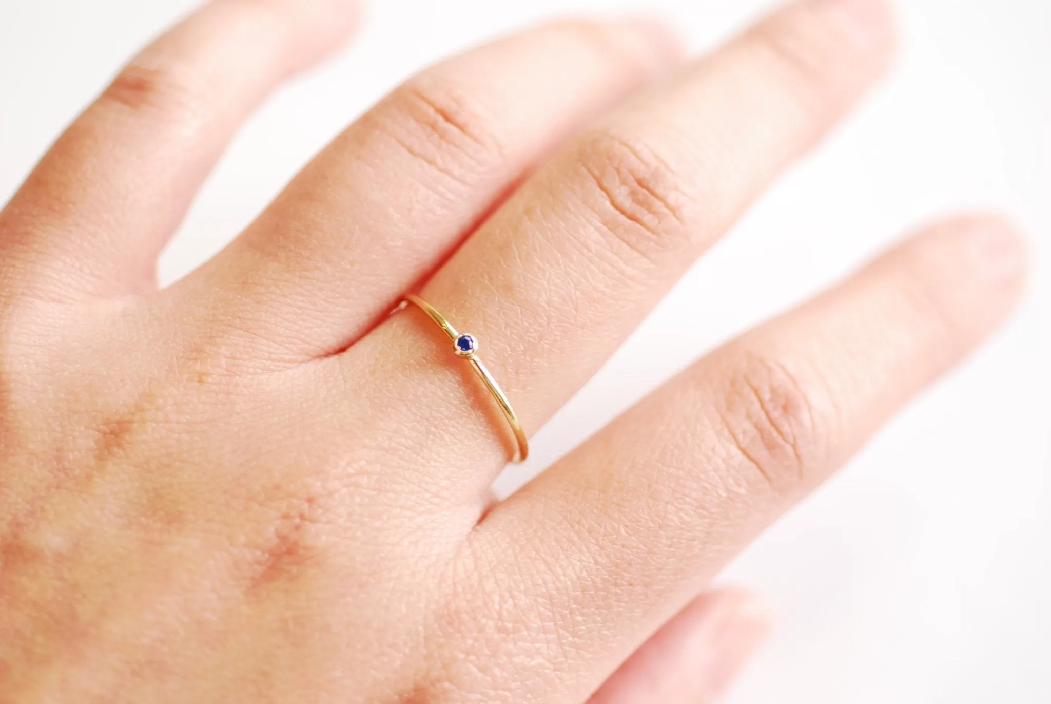 Wholesale Birthstone Stacking Ring/ Minimal Ring/ Custom Ring/ Birthstone Jewelry/ 14k Gold Filled Ring/ Midi Ring/ Everyday Ring/ Birthstone Ring/Silver
